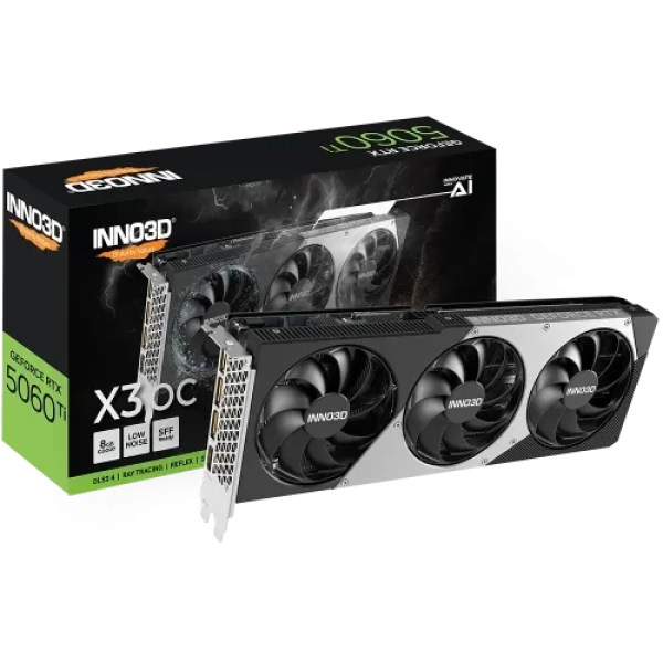 INNO3D GeForce RTX 5060 Ti 8GB X3 OC GDDR7 Graphics Card